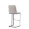 Manhattan Comfort Serena Barstool in Light Grey BS020-LG - alternate 9